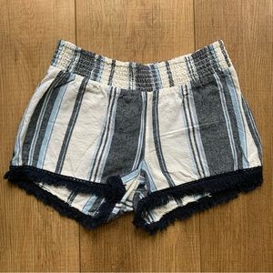 Linen Blend Shorts